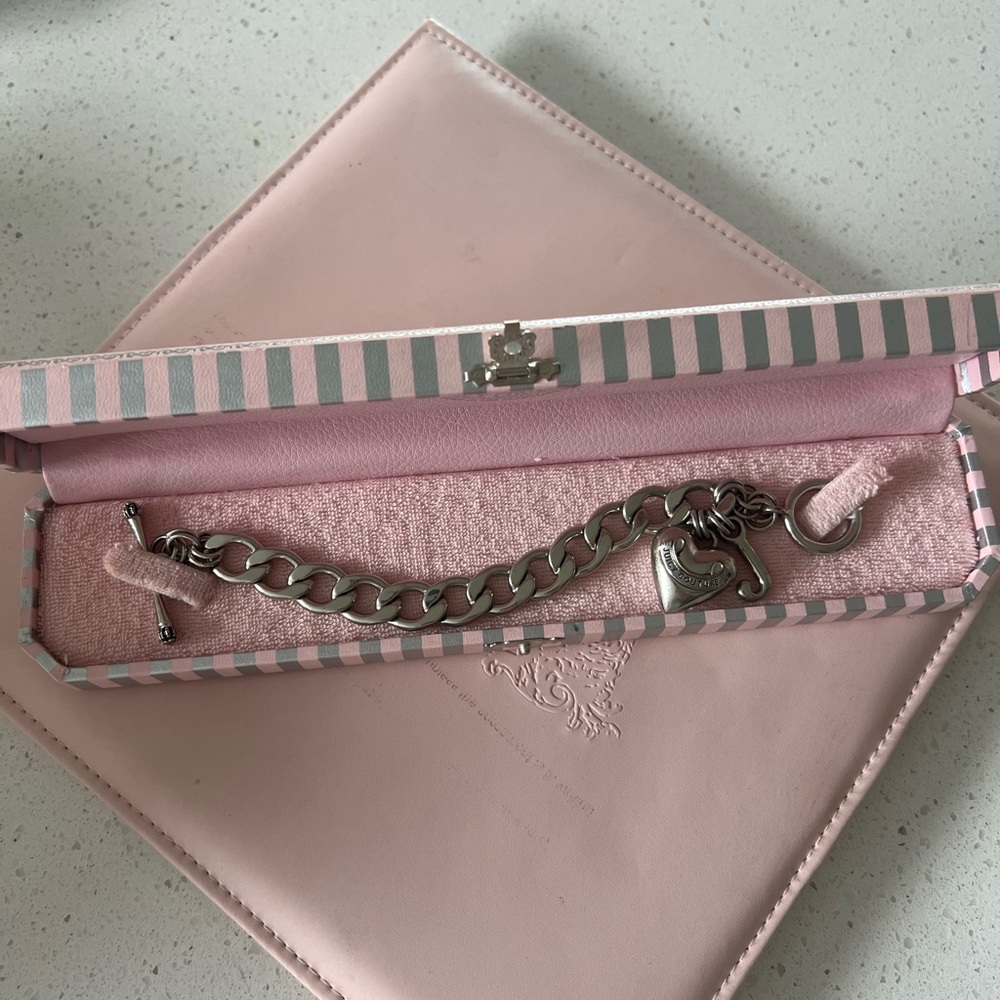 Juicy Couture | Vintage Starter Charm Bracelet - Silver